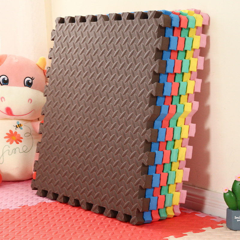 泡沫拼接地垫卧室防摔儿童爬行垫家用拼图宝宝铺地板海绵垫子加厚