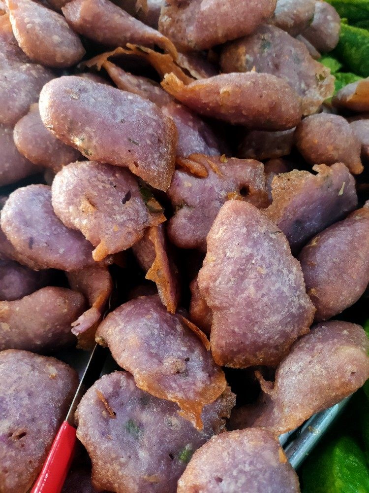 江西赣南油炸薯包安远薯板薯包仔包板定南灰水板煎米果粄干条真空