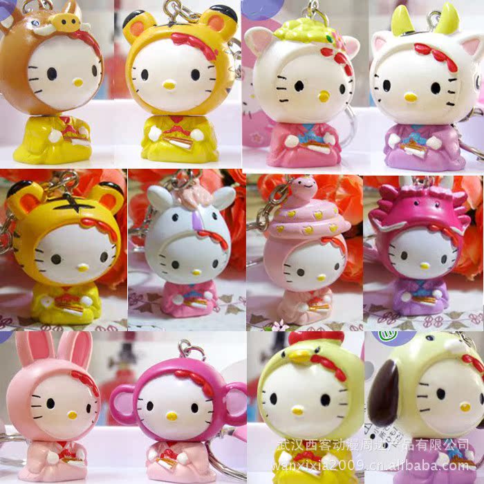 。Hello Kitty 钥匙扣 公仔/凯蒂猫十二生肖玩偶 KT猫礼物摆件在类目 汽车/用品/配件/改装, 汽车外饰品/加装装潢/防护, 汽车外饰品, 车顶花/玩偶中 - 来自Buy2taobao.com提供专业的淘宝代购服务