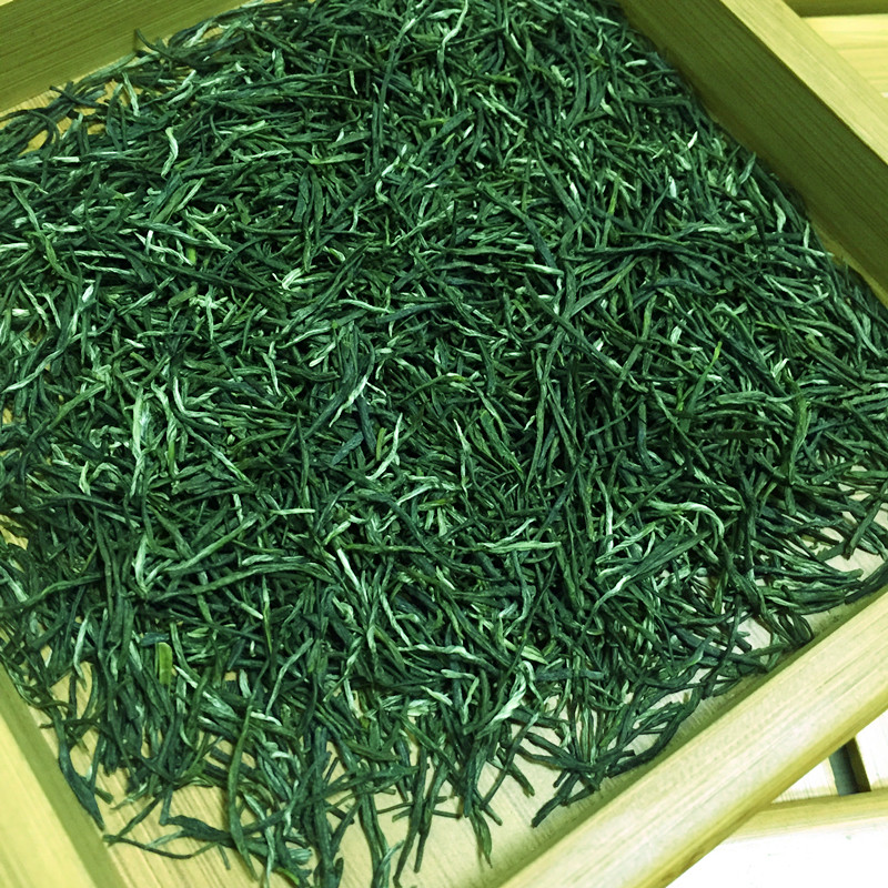 陕西安康紫阳富硒茶直条毛尖高山绿茶2021新茶陕南茶散装茶叶250g