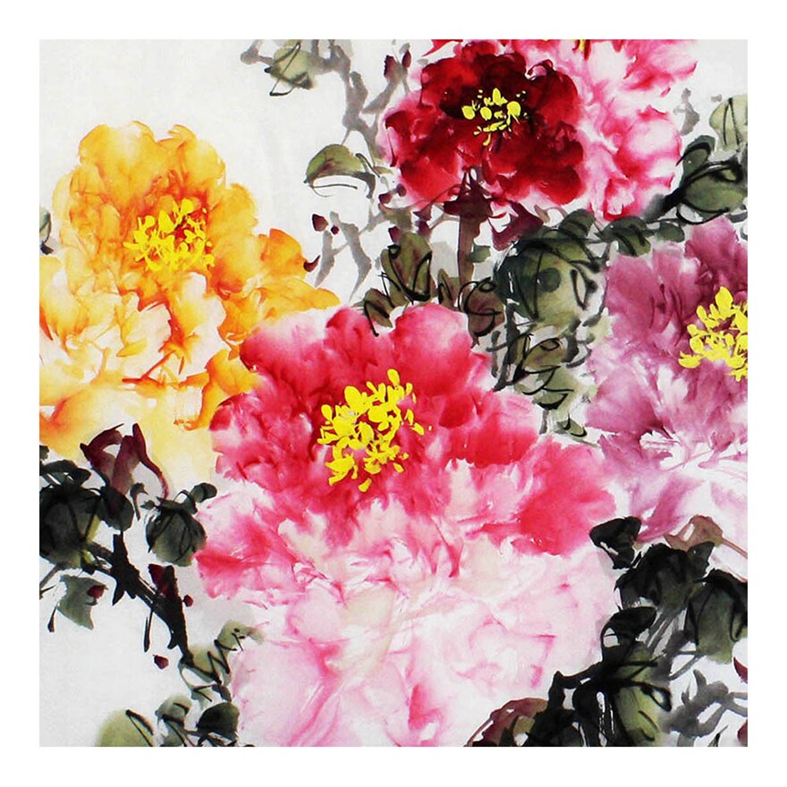 张遂根《繁花似锦》牡丹画院高级画师
