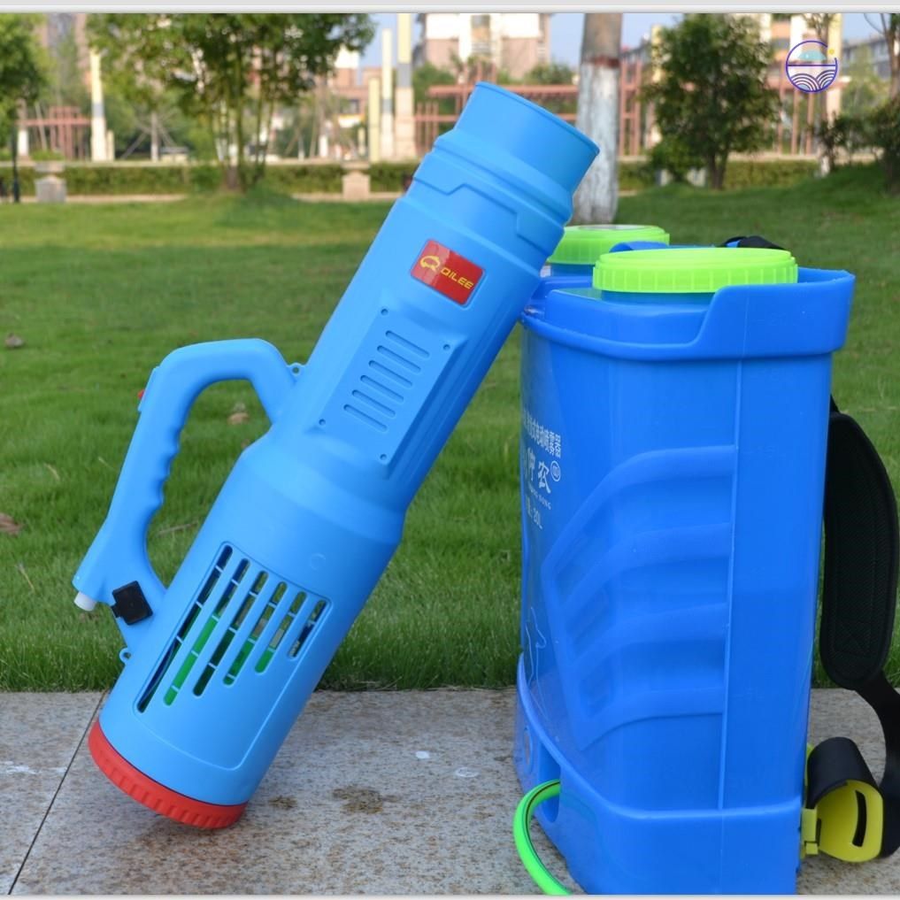 电动喷雾器送风筒高压强力雾化农用养殖场消毒大功率风送式弥雾机