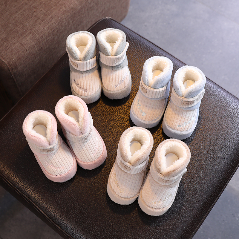 undefined01 Autumn and winter baby shoes soft sole prewalker newborn men and women baby-8 10 A month thickening keep warmundefinedin the Shoes/Baby Shoes/Parent-child shoes , Toddler shoes/Baby shoes before step category - from Buy2taobao.com to provide professional Taobao agent buy service