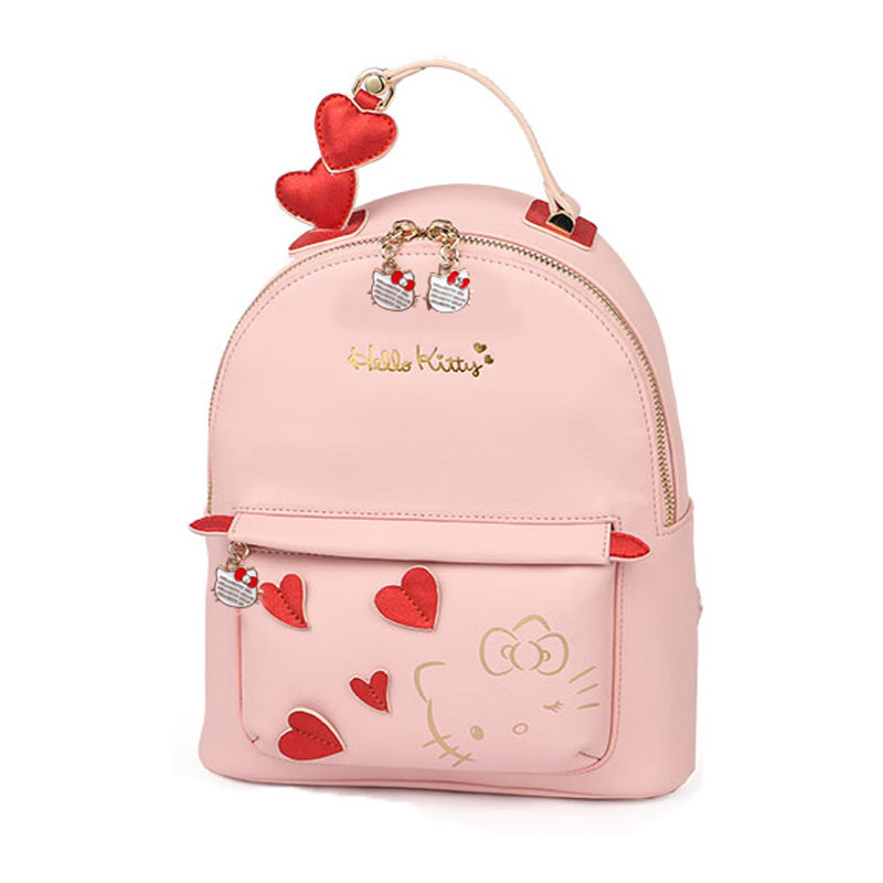 hello kitty联名小背包双肩包女可爱萌物ins少女心迷你凯蒂猫书包