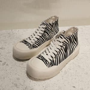 斑马纹女单鞋价格