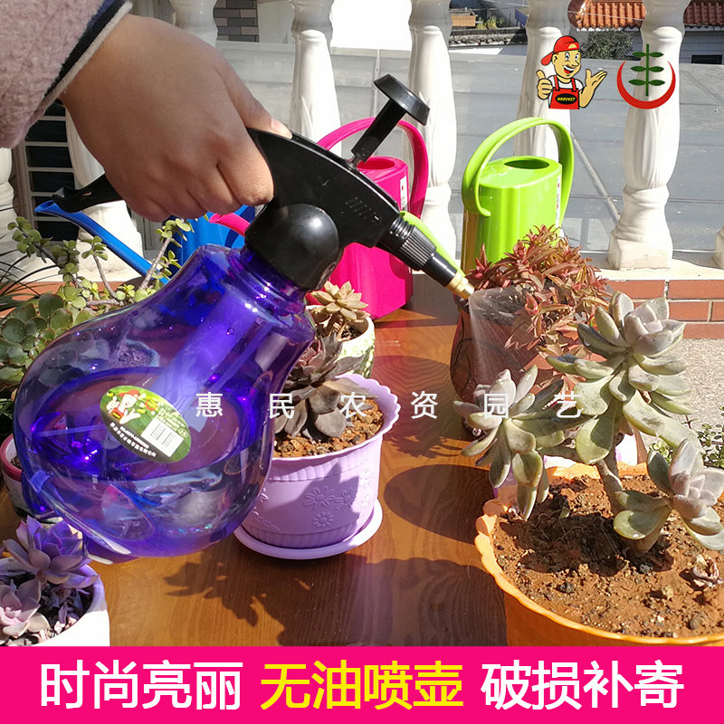 华丰透明气压式喷雾器浇花喷水壶浇水壶洒水壶花洒家用消毒小喷壶