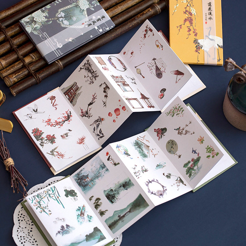 热销手帐贴纸 古风唯美