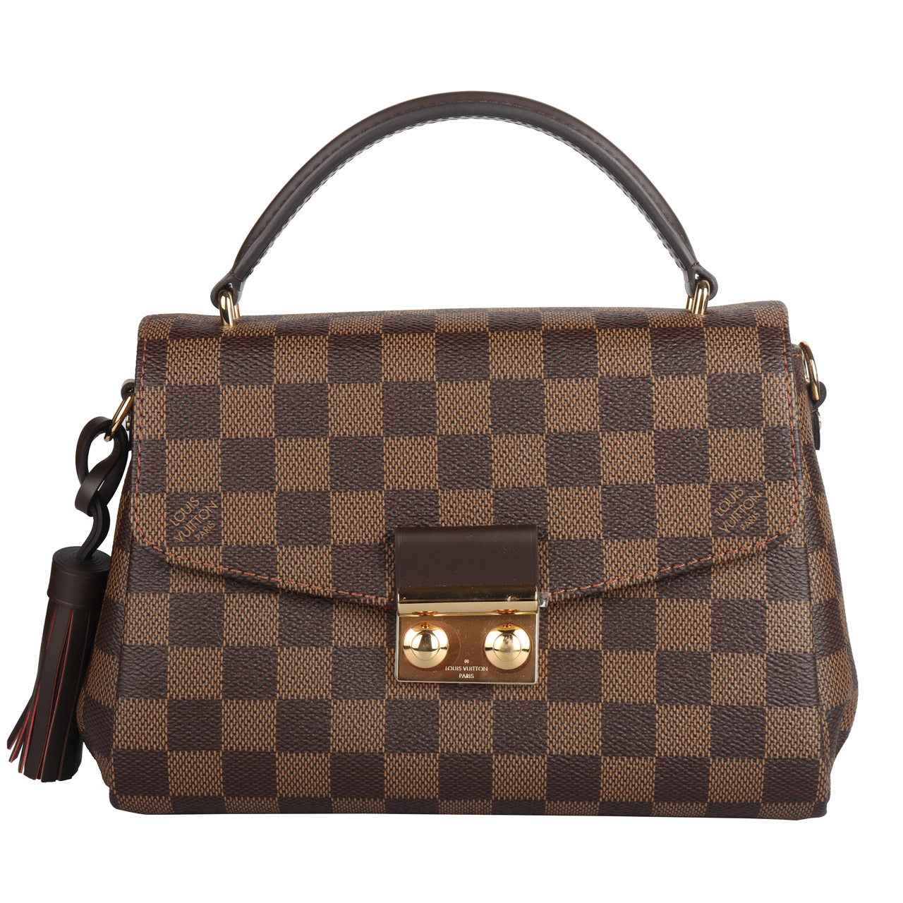 [9.9新]路易威登lv女士croisette棋盘格单肩手提包