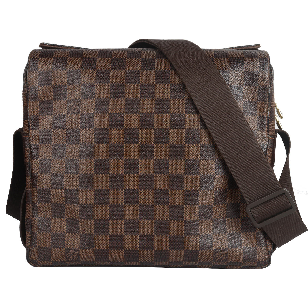 [8.5新]路易威登lv男士经典款棋盘格单肩斜挎包