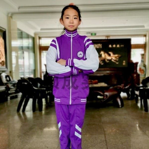 一折女生校服_辽宁沈阳校服订制和平一校学生中学春秋装男女生统一