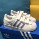 Adidas originals Superstar中童刺绣贝壳头运动休闲板鞋HP6217