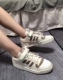 adidas originals Forum 耐磨舒适 低帮休闲运动板鞋 米棕 GY4126