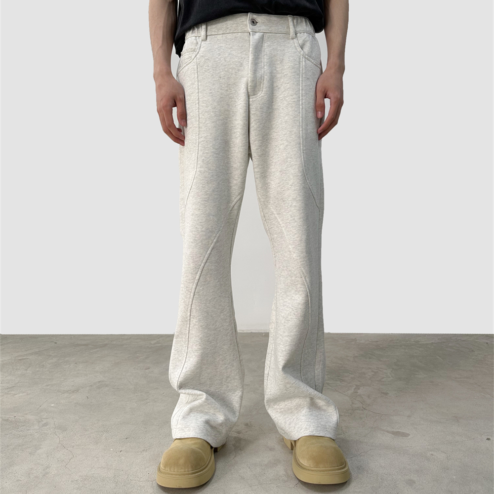 OG96 小众设计通勤cleanfit卫裤休闲长裤解构舒适明线显瘦运动裤
