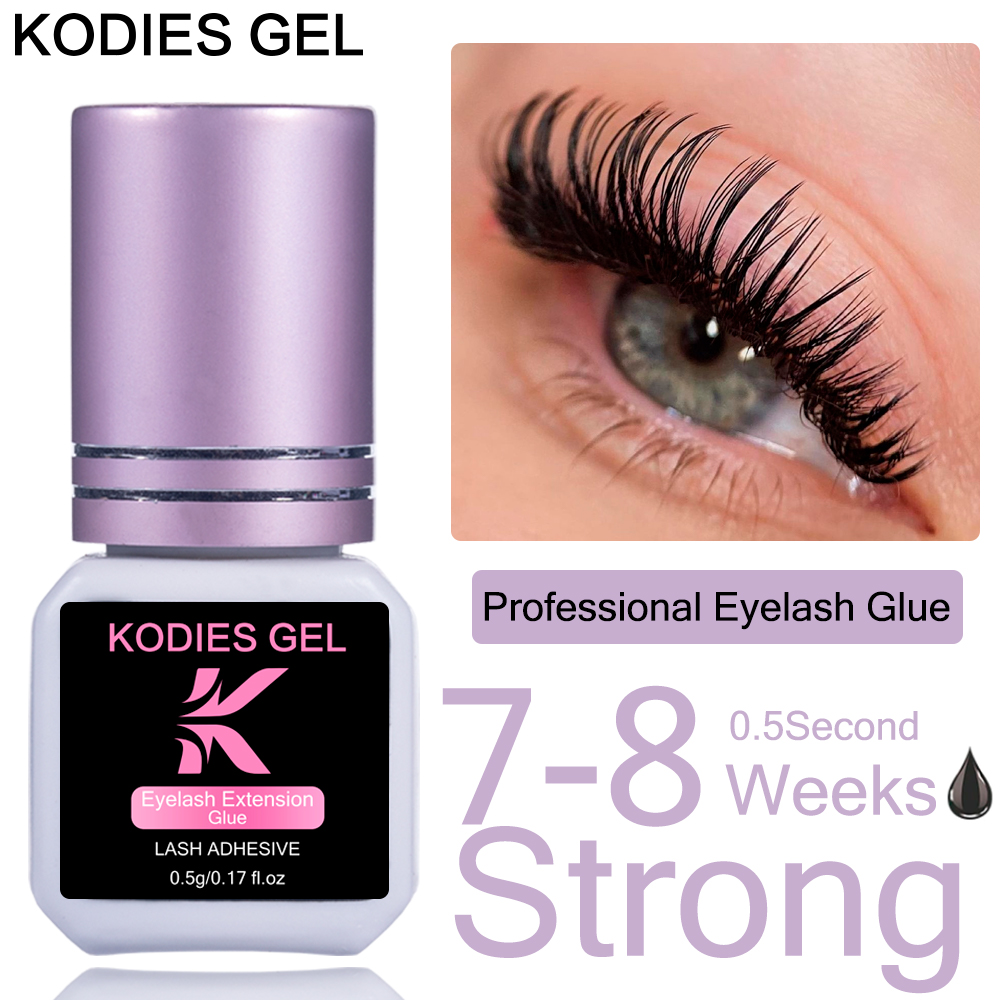 GEL Extra Strong Eyelash Glue Extension Supplies 5g 0.5 Seco