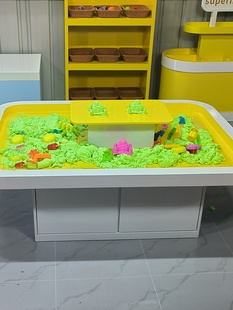 儿童乐园积木太空室内玩沙桌大号沙盘游戏桌商用游乐场烤漆玩具桌