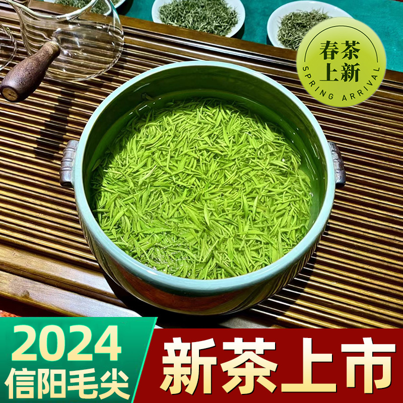 【定制小芽】信阳毛尖2024新茶上市明前嫩芽茶叶绿茶特级嫩芽250g