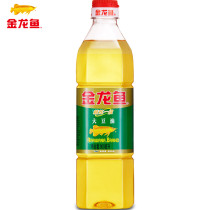 Golden Dragon Soybean Oil 900 ml Edible Oil Bottle Household Refined Barbecue Cooking Oil Wholesale