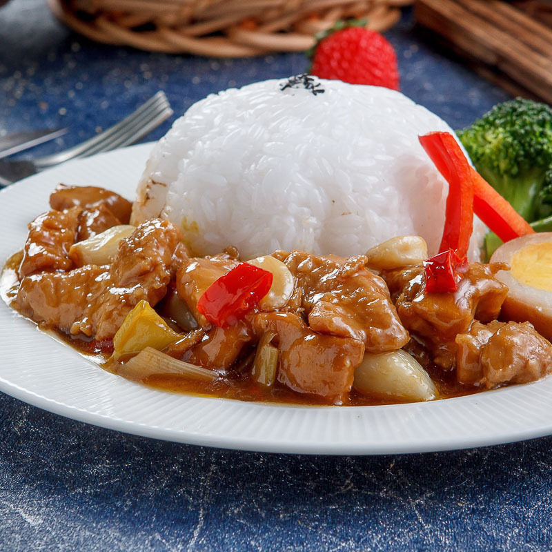 蒸烩煮三杯鸡速食冷冻调理包快餐料理包盖饭网咖便当菜200g