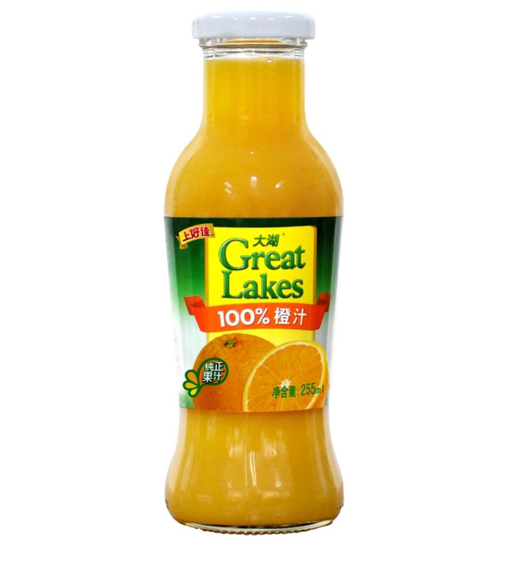 大湖橙汁_大湖  大湖果汁(橙汁) 255mlx24瓶 整箱 京津冀包邮优惠券