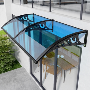 雨棚窗户外防雨板屋檐门头阳台雨搭空调充电桩雨罩定制透明遮阳棚