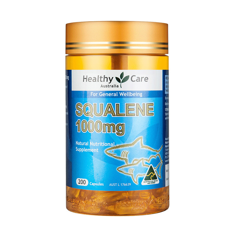 healthy care角鲨烯200粒cw软胶囊