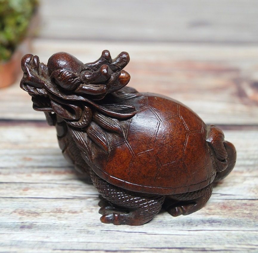 苏工铜招财龟金钱龟龙龟茶宠茶玩可养日式铜虫手把件摆件厂价清仓