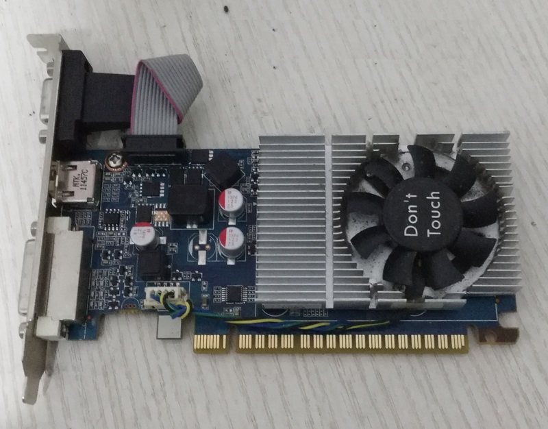 品牌机拆机蓝宝石pcpgt4201g2g128bd3高清显卡