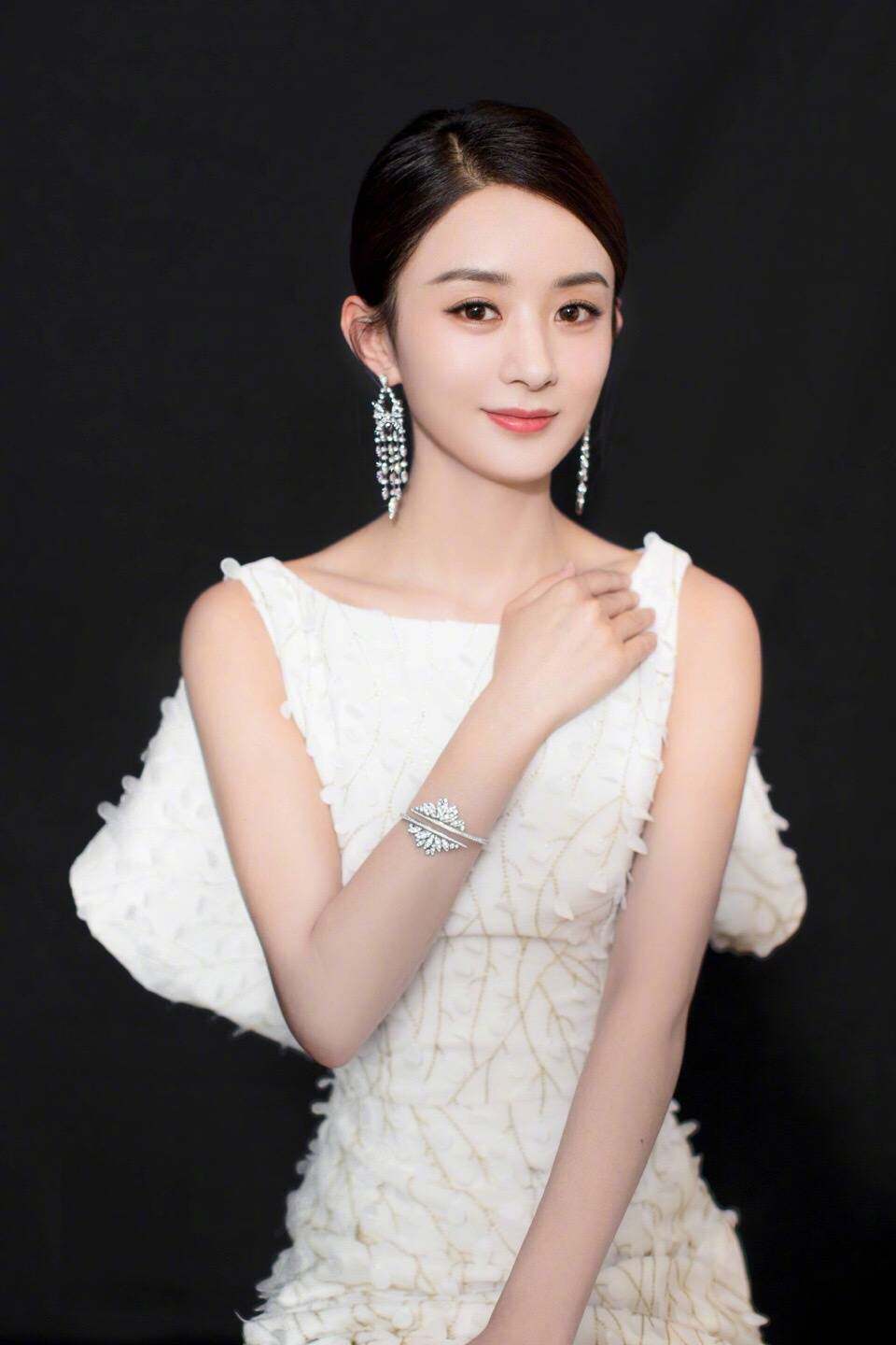 宴会晚礼服2017赵丽颖同款修身显瘦高贵优雅鱼尾礼服年会主持女