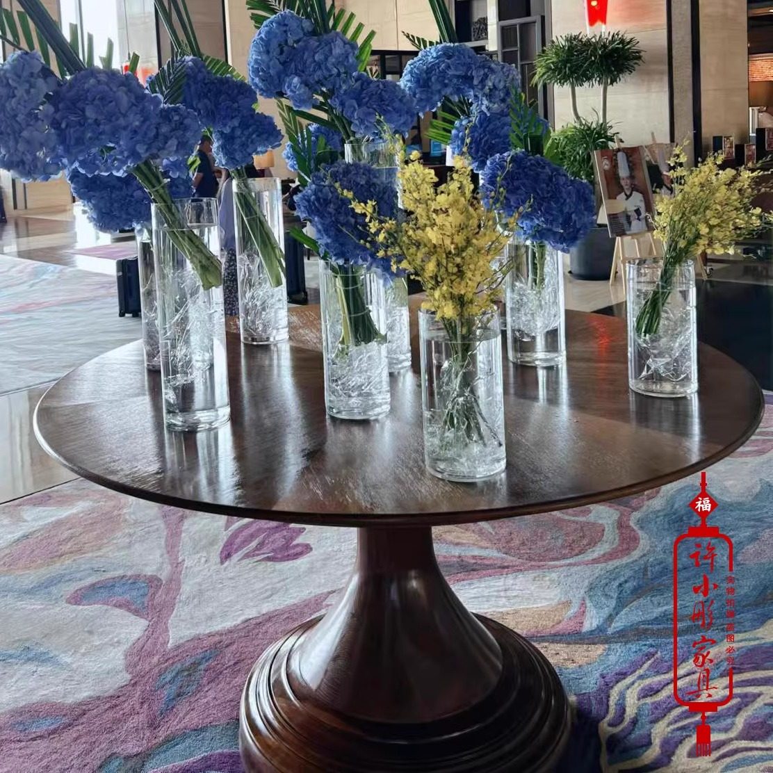 酒店大堂花臺商場裝飾假花大圓桌售樓處端景臺前臺風(fēng)水臺裝飾擺臺 酒店大堂花臺商場裝飾假花大圓桌售樓處端景臺前臺風(fēng)水臺裝飾擺臺
