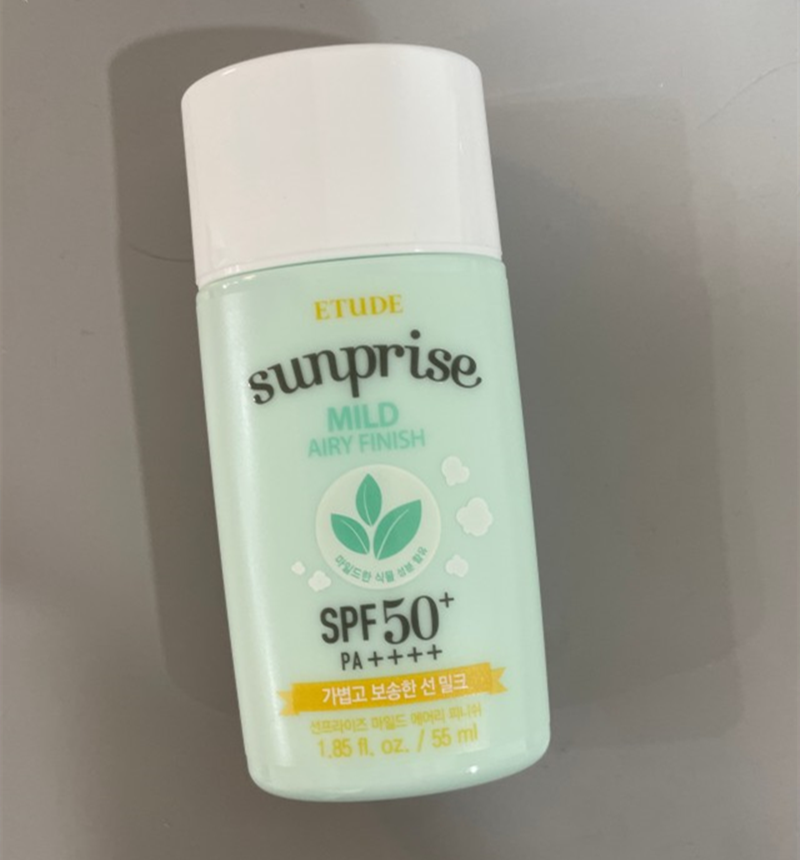 韩国ETUDE爱丽小屋温和清爽防晒霜乳无油水润保湿啫喱SPF50混油皮