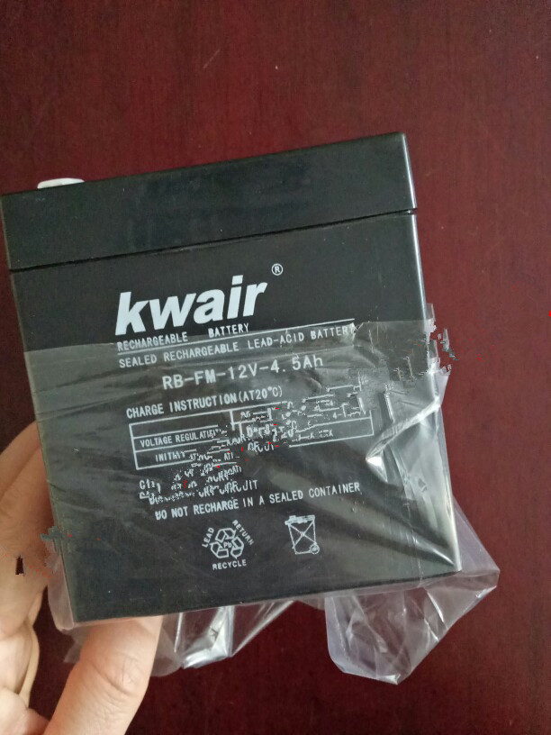 KWair蓄电池 RB-FM-12V-4.5Ah 应急电源 卷闸门 电梯设备用电瓶