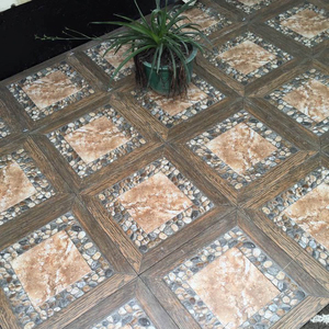 田园美式仿古砖鹅卵石地砖户外露台花园庭院防滑地板砖阳台砖瓷砖