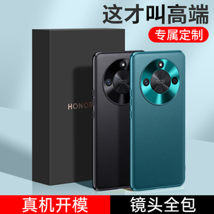 适用于荣耀X50手机壳HonorX50保护套Honor50X新款素皮X5O华为全包防摔叉五零专用五十网红荣誉高端的男款女士