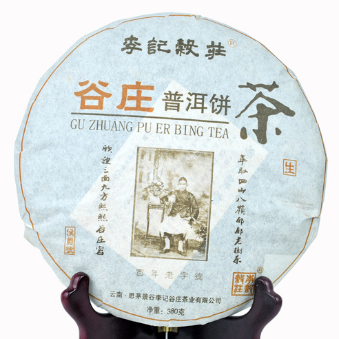 4饼/1520g 2006年 李记谷庄普洱饼茶 生茶