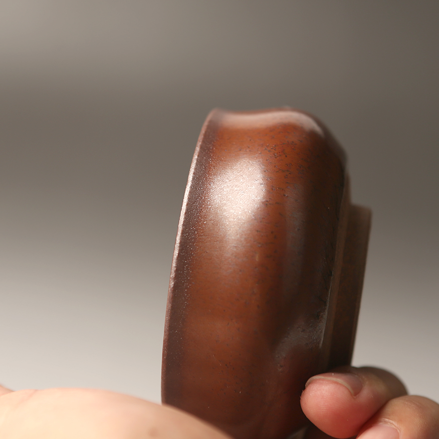 【古色一多彩窑变】 黄长发大师 建盏非遗传人 口径8.1cm