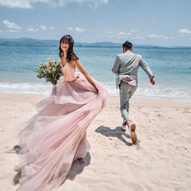 鲜檬旅拍三亚婚纱摄影套餐拍结婚纱照摄影蜜月海景海南工作室团购