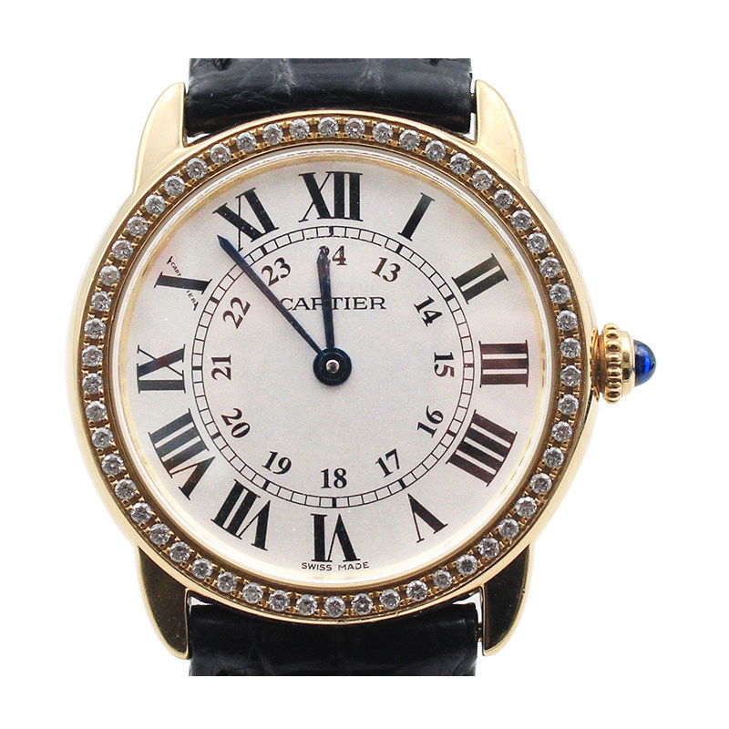 【一元起拍无保留】卡地亚solo系列石英女表w6700355【95新】