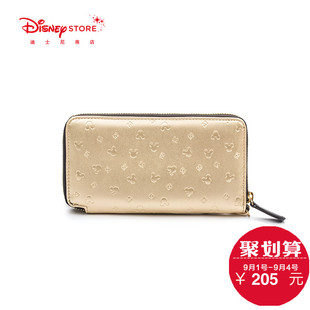 紀梵希奢侈款金色包 設計師款 Disney 迪士尼時尚 新款金色米奇系列錢包卡包小包女 紀梵希白色包