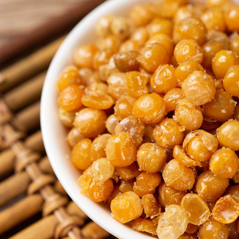 香酥豆5斤休闲小零食下酒菜小吃牛肉味油炸碗豆饭店餐饮