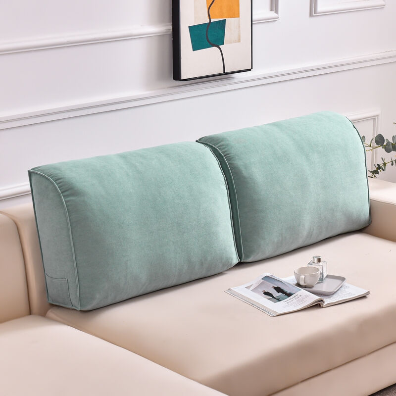 沙发抱枕靠垫套大号长方形纯色简约床头软包靠背腰垫腰枕床上高|