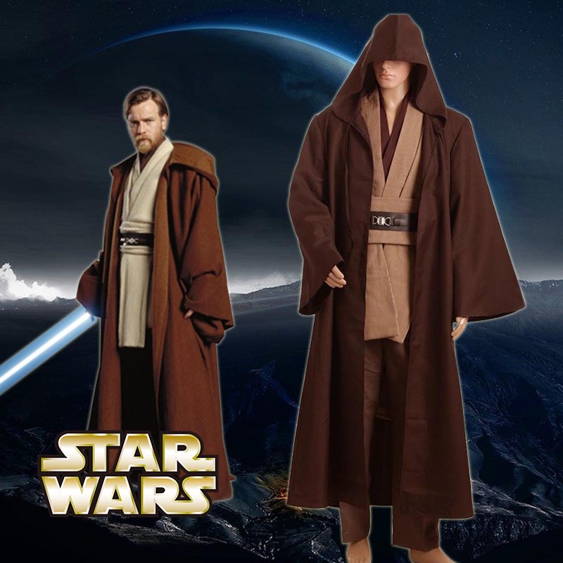 Star Wars cos Revenge of the Sith Obi-Wan cos Clothes Star Wars Jedi cosplay clothingin the Play mode/Anime/Periphery/cos/Board games , Cosplay Apparel/Props/Service , Cosplay Men category - from Buy2taobao.com to provide professional Taobao agent buy service