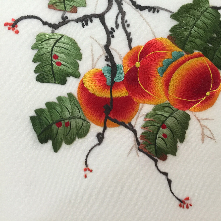 【即拍即得】匠心精品《事事如意》苏绣真丝