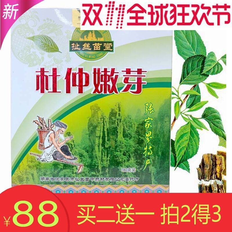 印象 张家界 杜仲 嫩牙茶