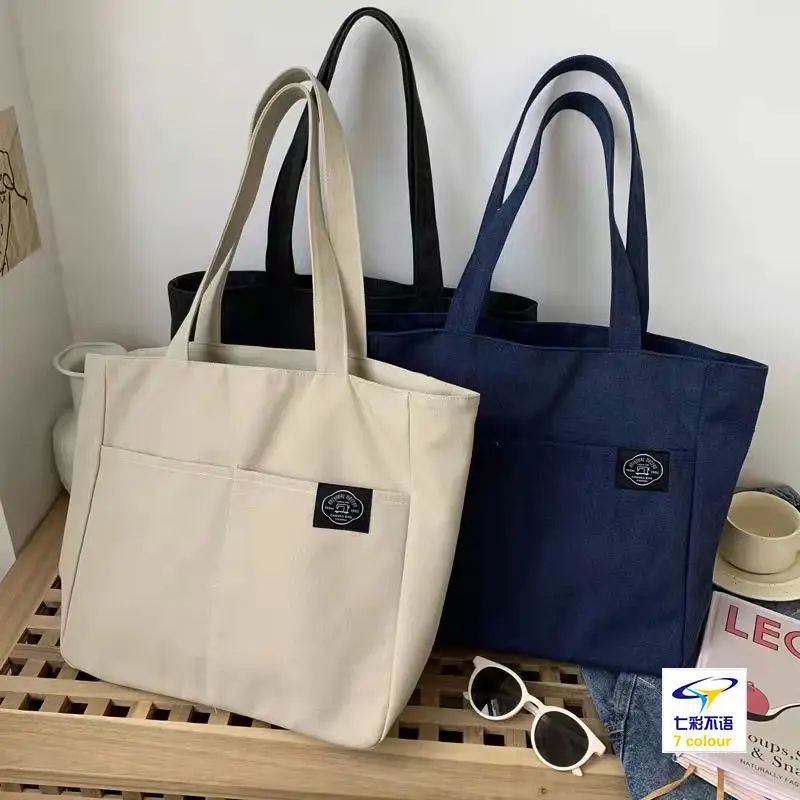 Women  Tote Bag Solid Color Designer Ladies Casual Handbag S