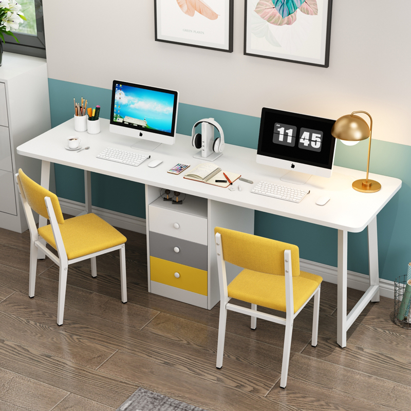 小学生书桌书架组合家用