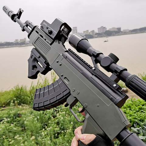 98k儿童玩具枪手自一体M416绝地SKS水弹抢求生电动awm吃鸡狙击枪