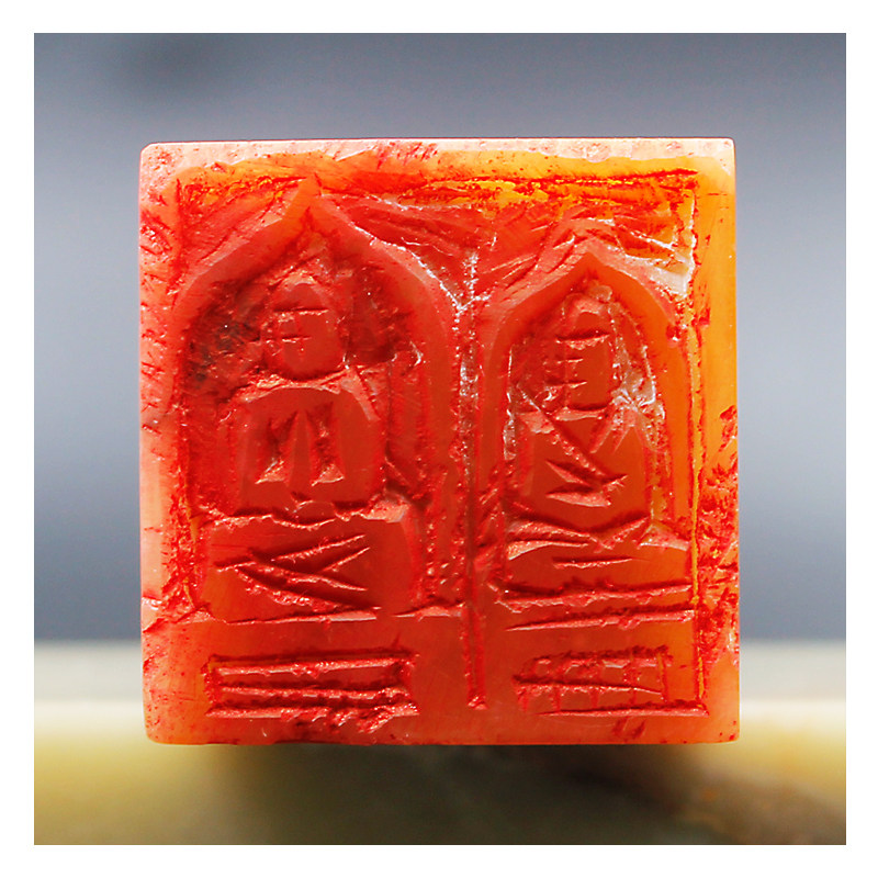 中书协会员 篆刻协会会员 徐曙光 作品《佛造像》