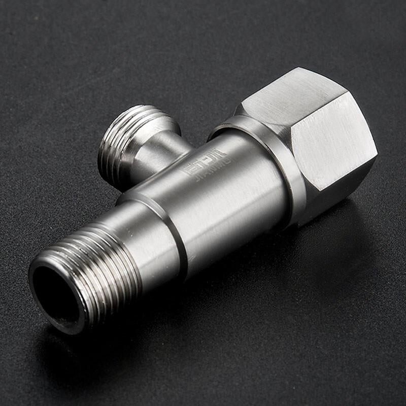 一折水管直通接头带开关阀