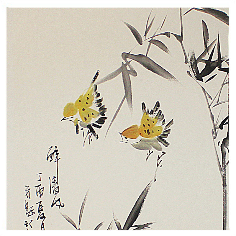 梁晓云《醉清风》著名花鸟画家