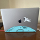 SkinAT适用Macbook pro14透明保护贴膜苹果笔记本M2 13.3机身贴纸